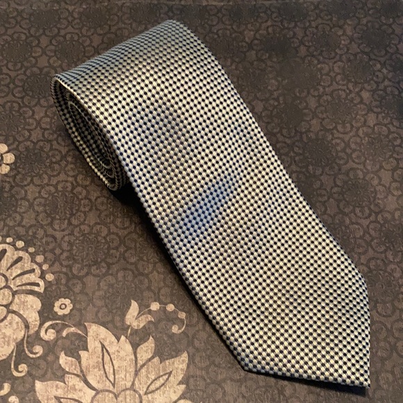 Black/Cream patterned Tie nwot - Picture 1 of 4